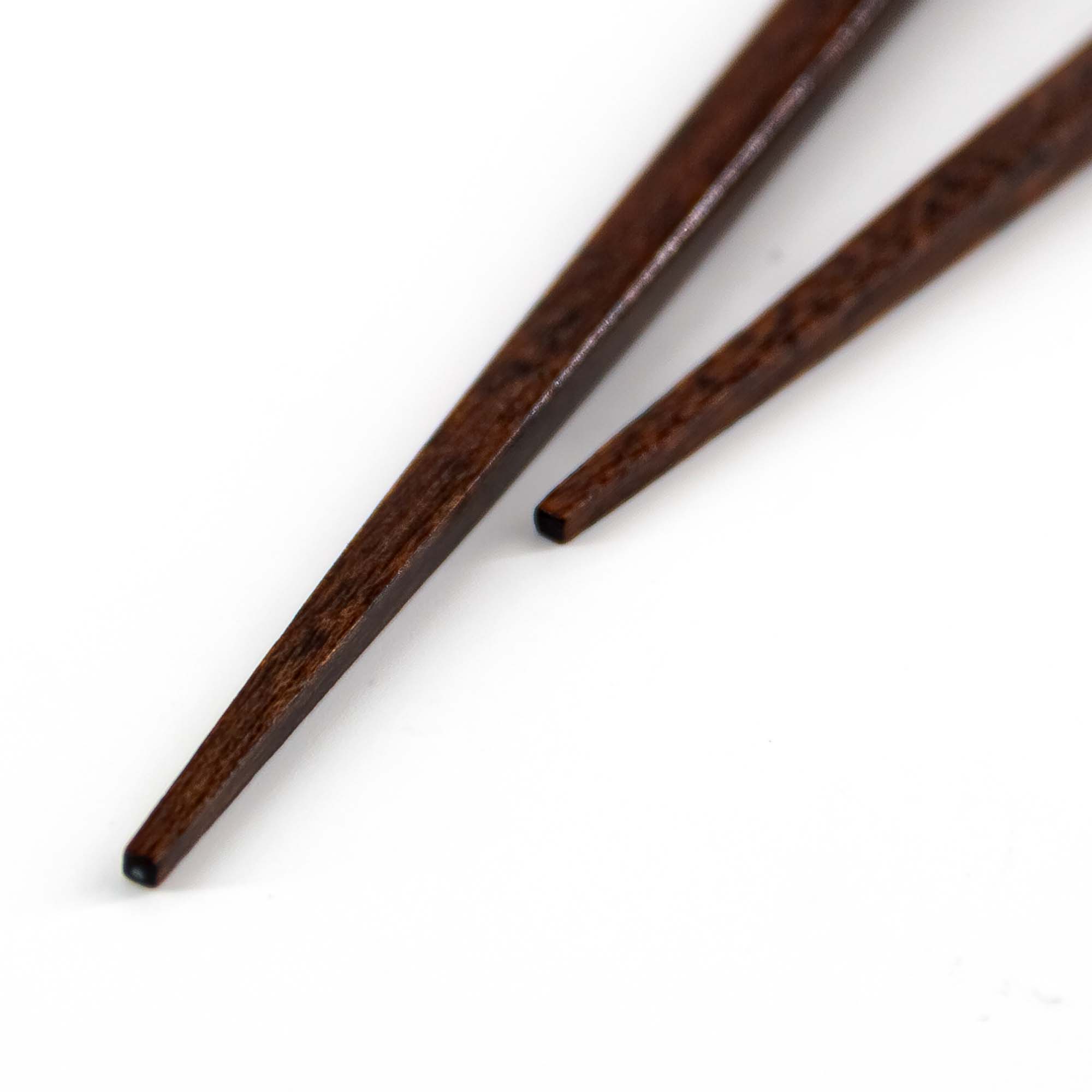 YORU Hashi Essstäbchen Rotbraun Gold – Bild 3