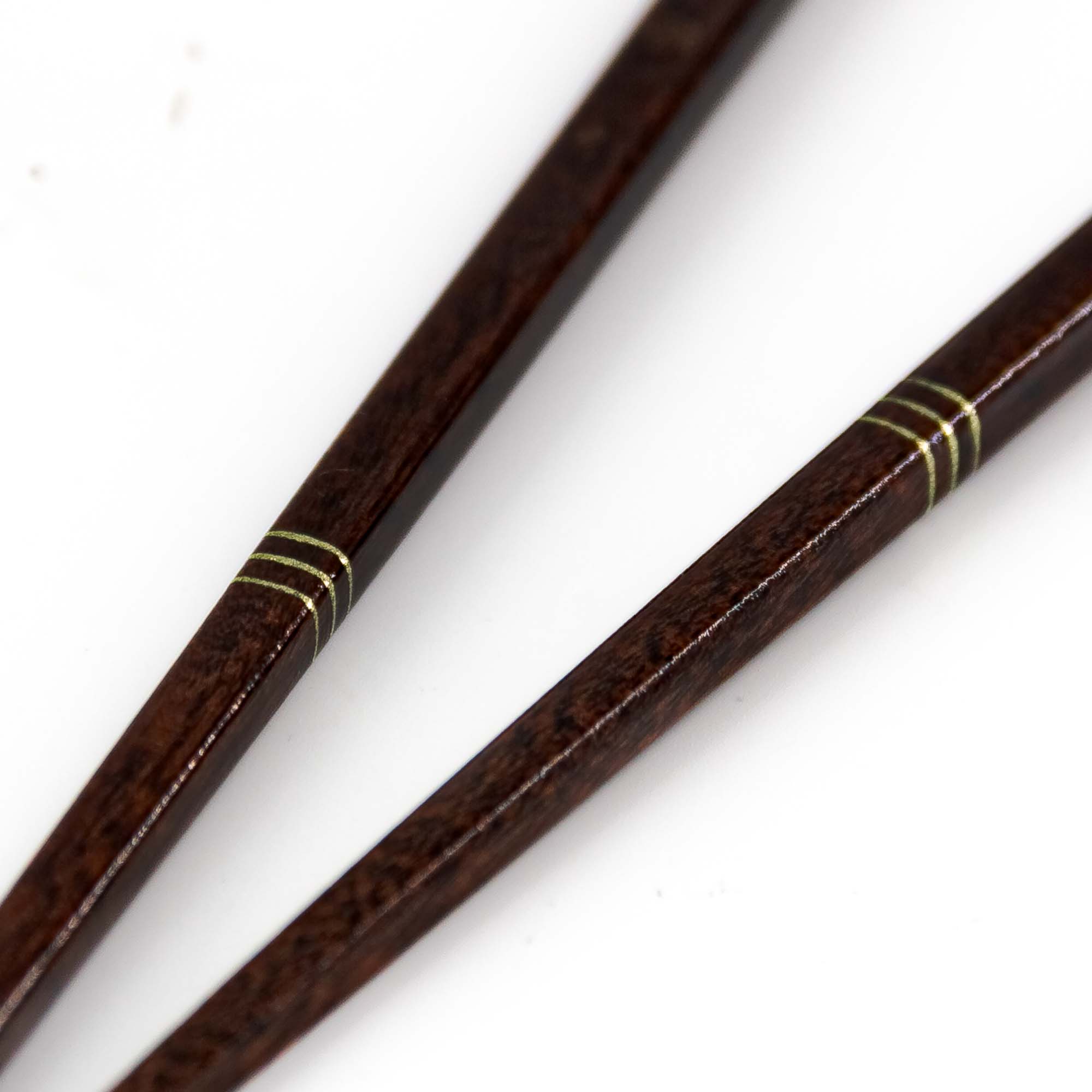 YORU Hashi Essstäbchen Rotbraun Gold – Bild 4