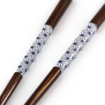 ASANOHA Hashi Essstäbchen Braun Schwarz – Bild 5