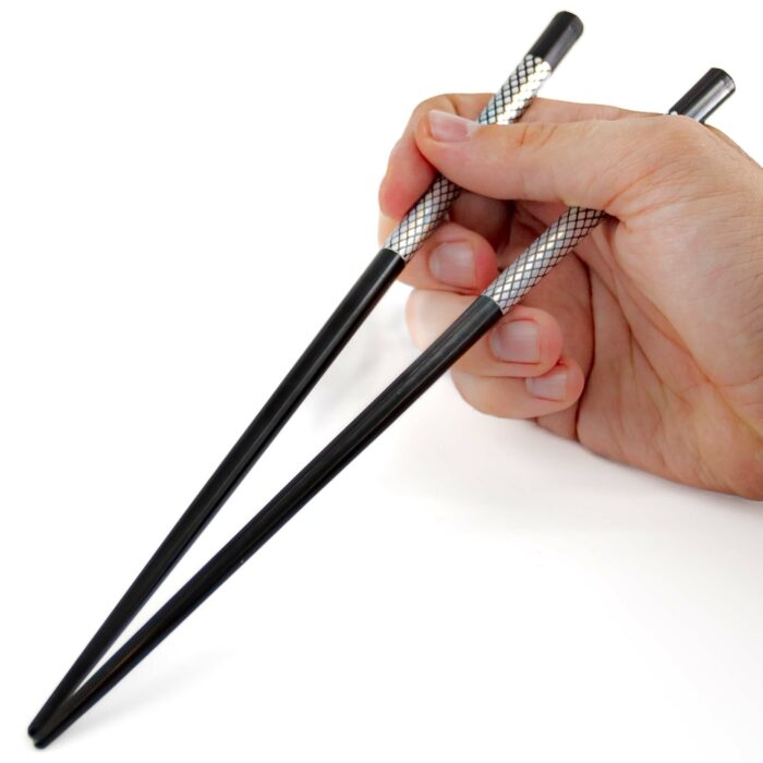 OPARUGOBANWARI Hashi Essstäbchen Braun Weiß – Bild 2