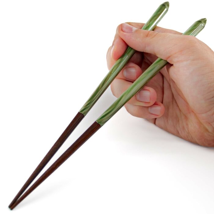 712213 tairanami essstaebchen hashi gruen rotbraun 002