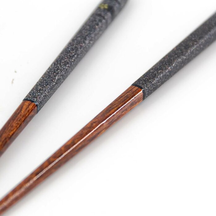 YOZAKURA Hashi Essstäbchen Rotbraun Grau – Bild 4