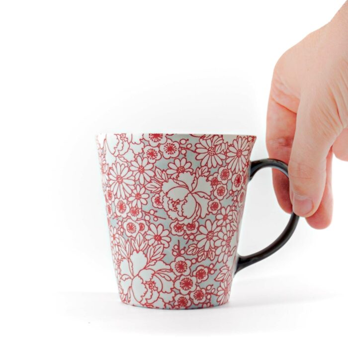 453159 hana glastasse garasunoyunomi 350 ml rosa 007