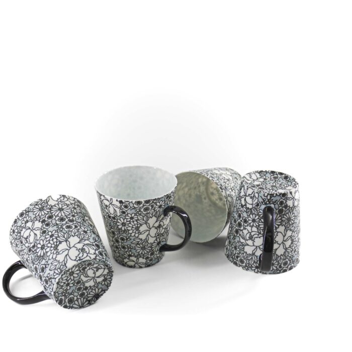 906228 hana glastasse garasunoyunomi 350 ml schwarz 003 basis
