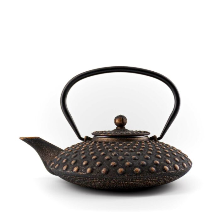 176525 chiyo gusseisenkanne tetsubin 800 ml schwarz gold 001