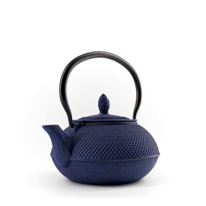 603640 arare gusseisenkanne tetsubin 900 ml blau 003