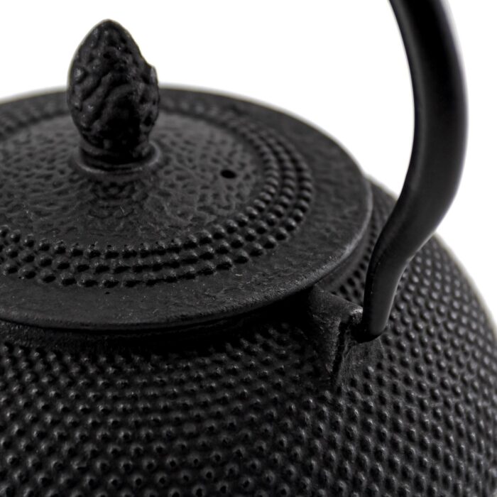 624519 arare gusseisenkanne tetsubin 900 ml schwarz 006