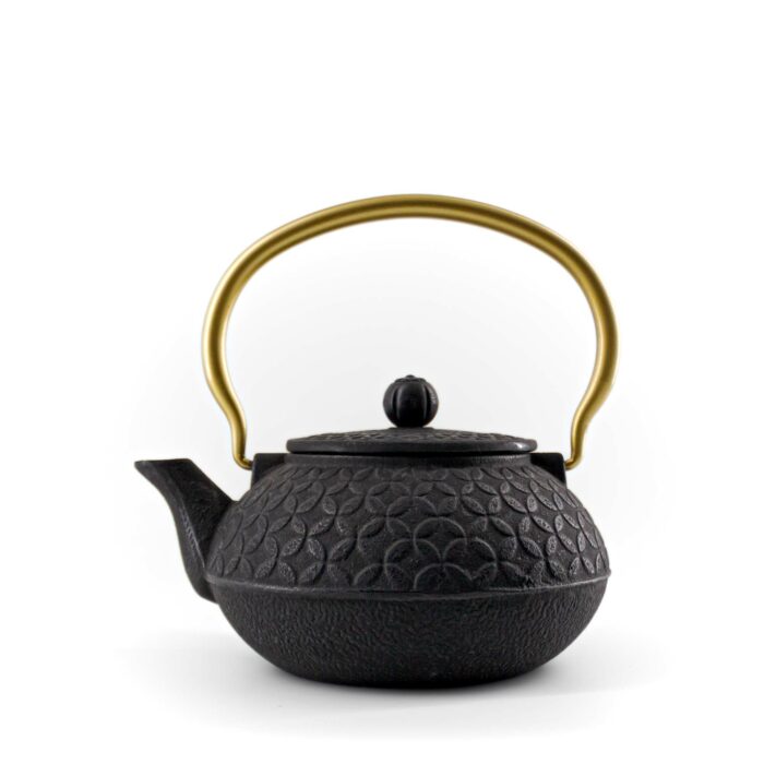 626844 shino gusseisenkanne tetsubin 900 ml schwarz gold 001