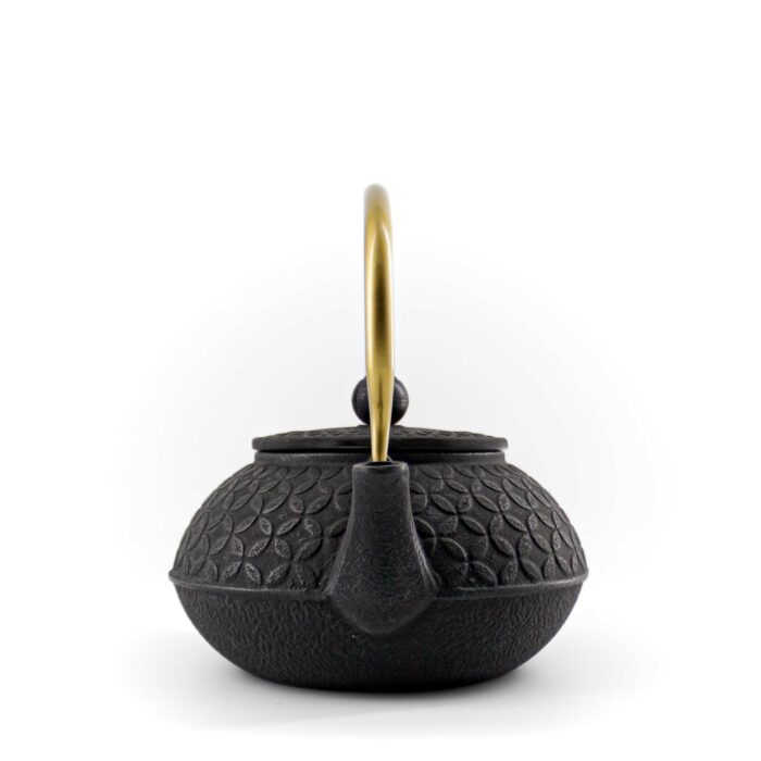 626844 shino gusseisenkanne tetsubin 900 ml schwarz gold 004
