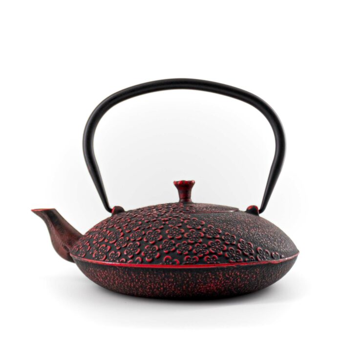 792686 takumi gusseisenkanne tetsubin 1100 ml schwarz rot 001
