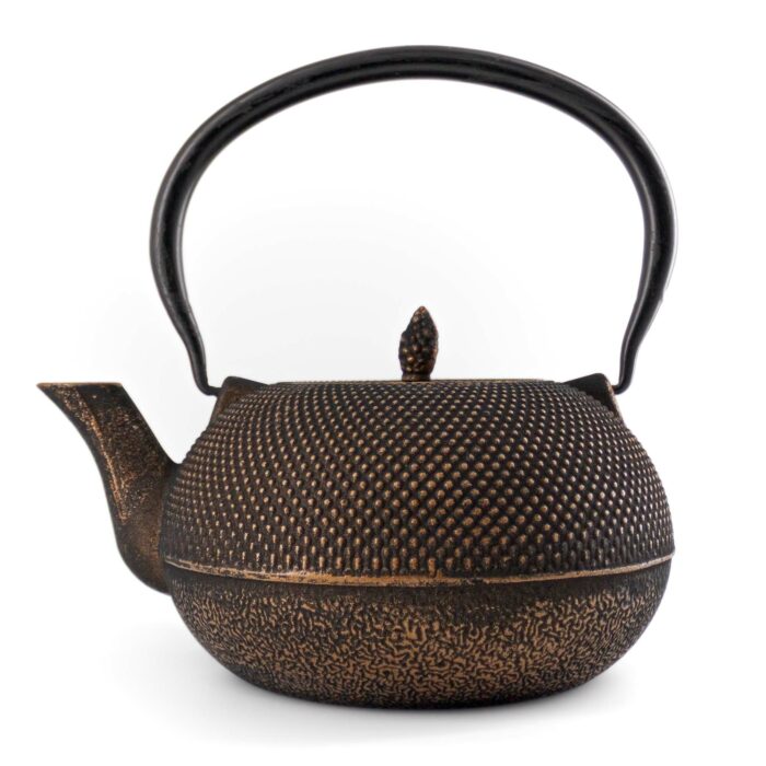 920940 arare gusseisenkanne tetsubin 1800 ml schwarz gold 001