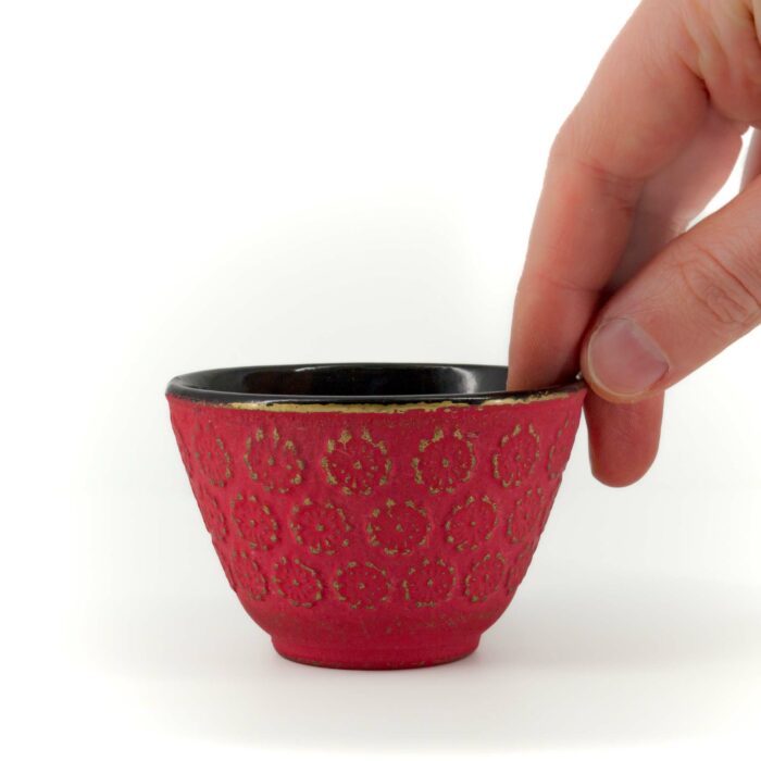 813336 sakura tetsunoyunomi gusseisentasse teetasse 120 ml rotgold 002