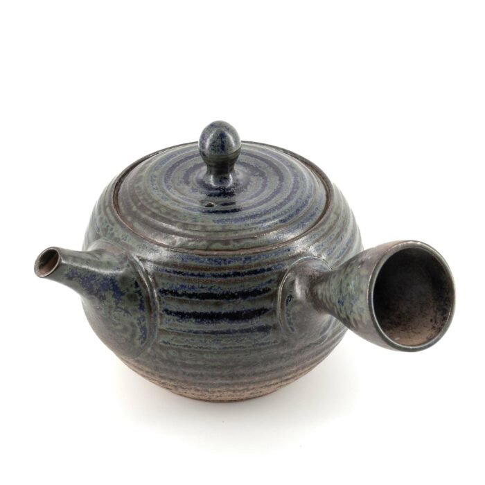 215874 minato keramikkanne kyusu 380 ml blau braun beige 004 basis