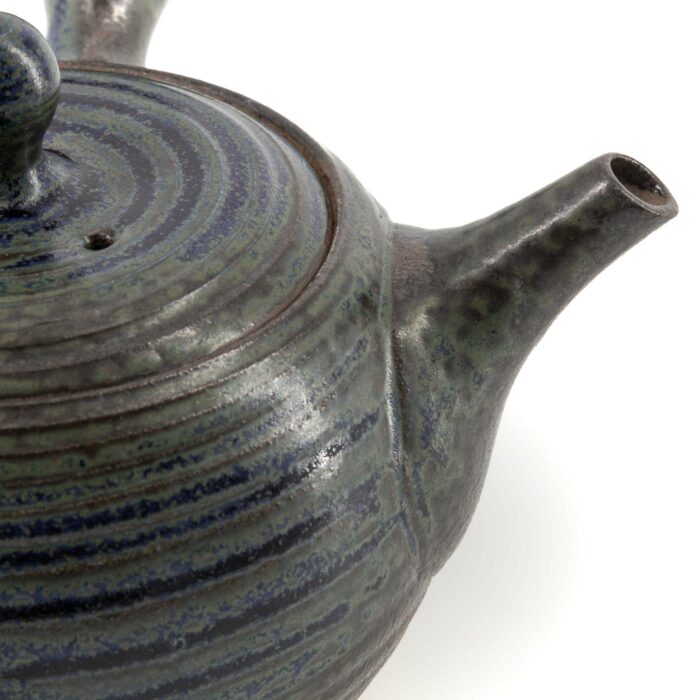 215874 minato keramikkanne kyusu 380 ml blau braun beige 006