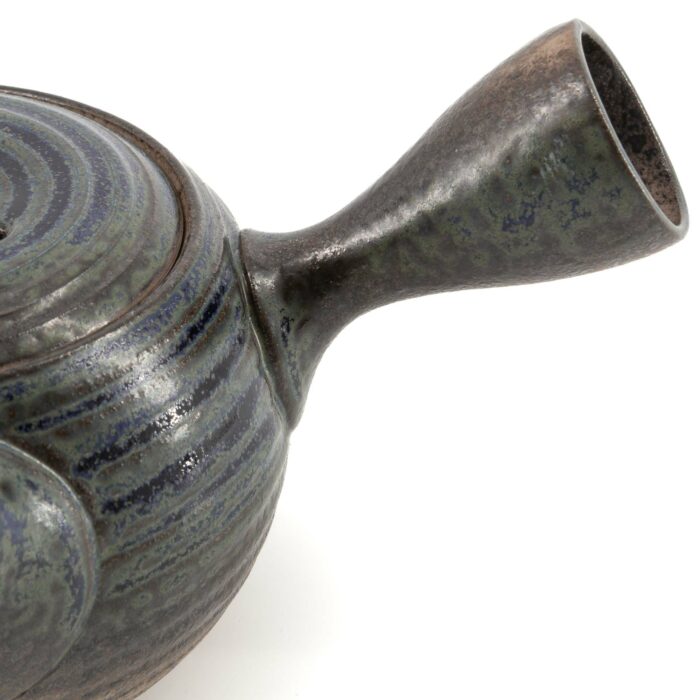 215874 minato keramikkanne kyusu 380 ml blau braun beige 007