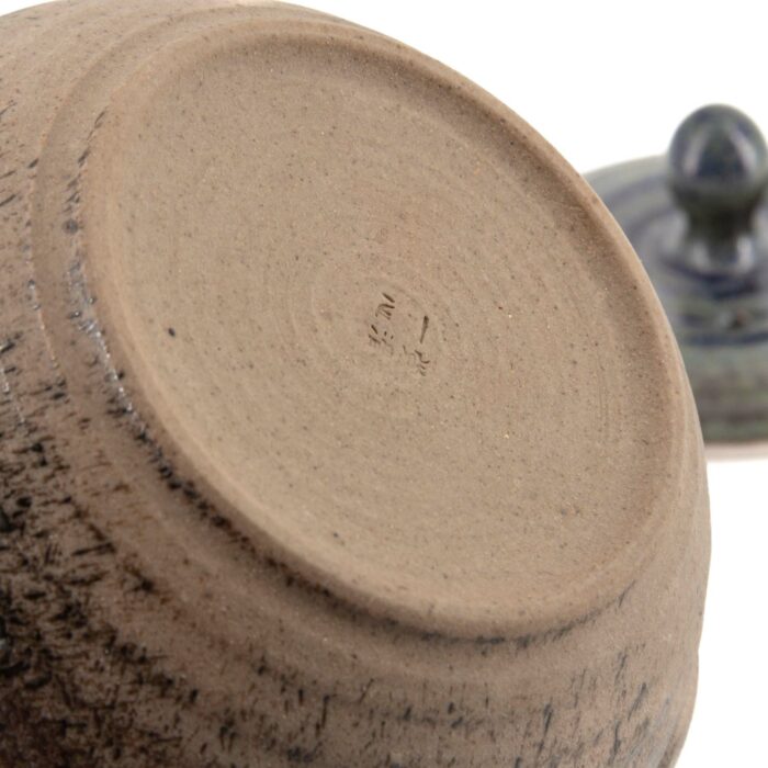 215874 minato keramikkanne kyusu 380 ml blau braun beige 008