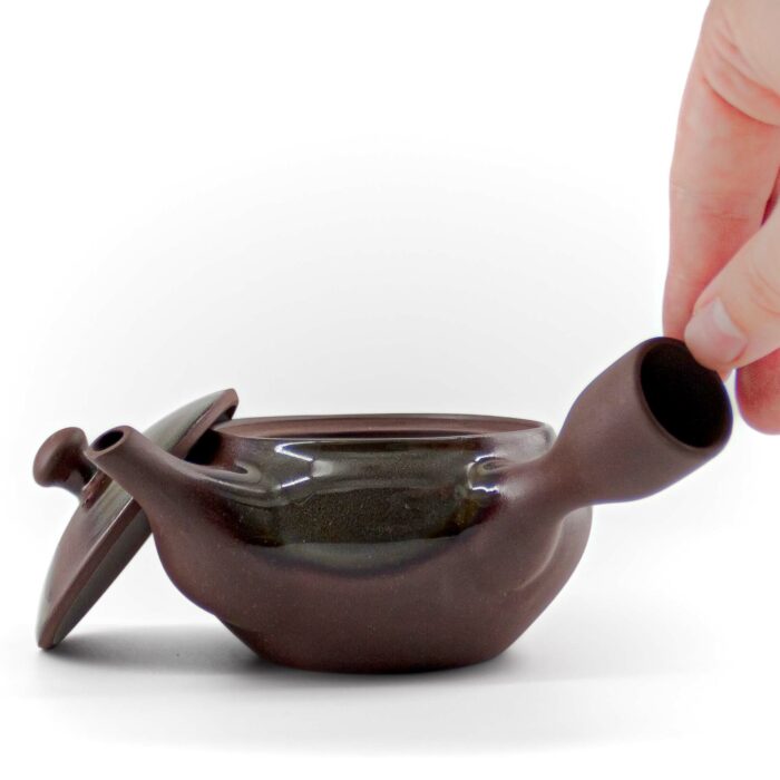 322235 atarashii keramikkanne kyusu 330 ml rotbraun 002