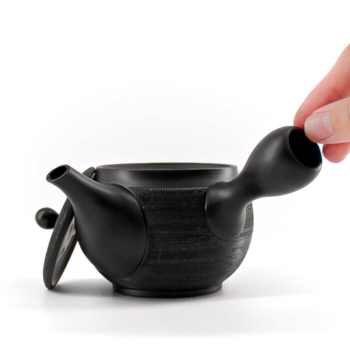 426817 shin yamura keramikkanne kyusu 320 ml schwarz 002