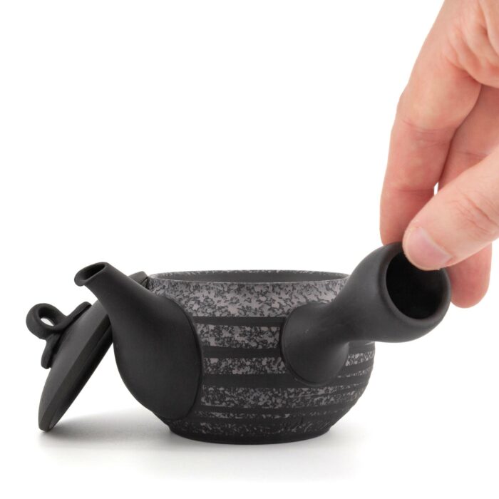 623115 tenten sen keramikkanne kyusu 280 ml braun weiss 002