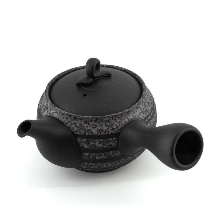 623115 tenten sen keramikkanne kyusu 280 ml braun weiss 004 basis