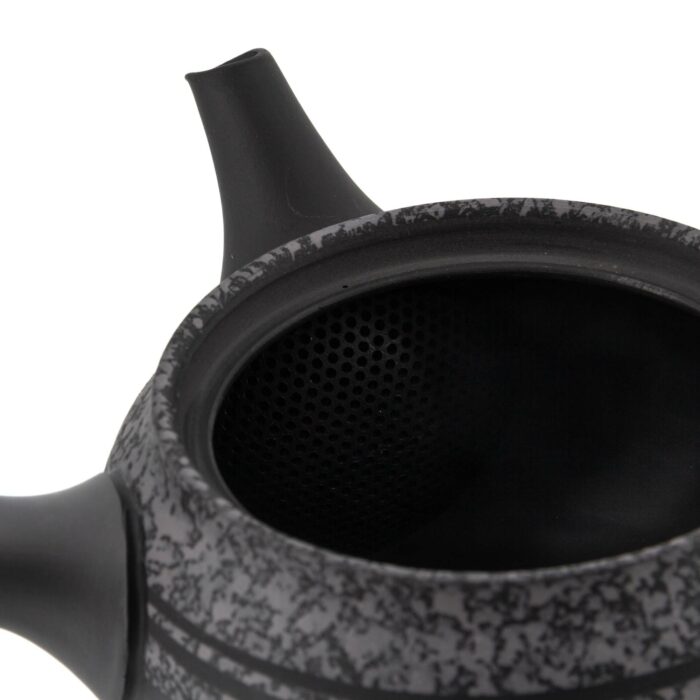 623115 tenten sen keramikkanne kyusu 280 ml braun weiss 005