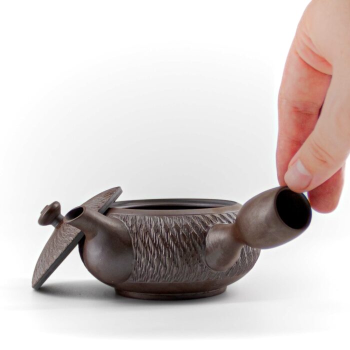 640455 daito san keramikkanne kyusu 250 ml rotbraun 002