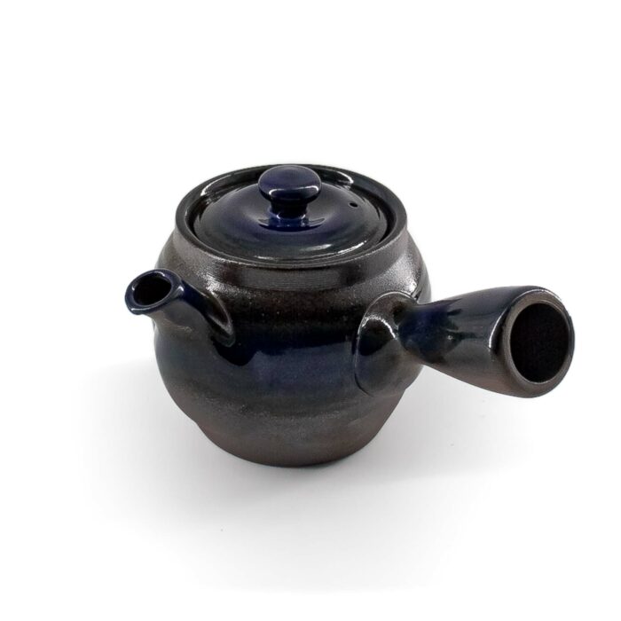 784715 sakai keramikkanne kyusu 390 ml braun blau 003 basis