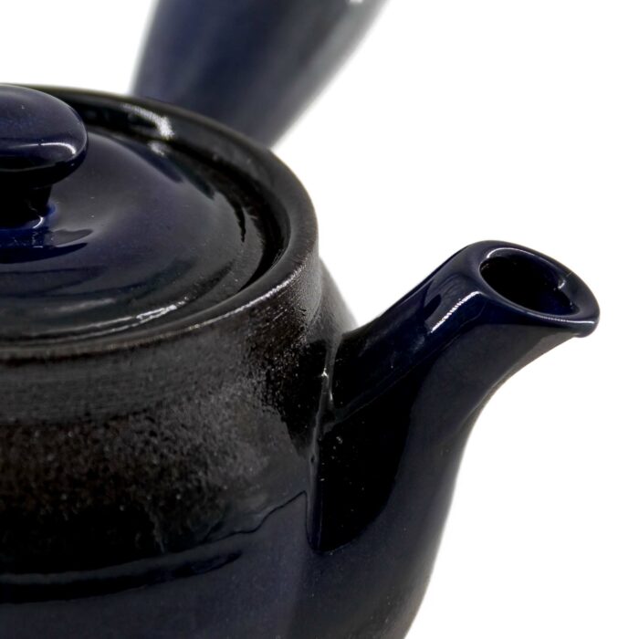 784715 sakai keramikkanne kyusu 390 ml braun blau 005