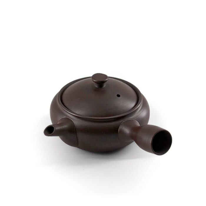 IKEBE-SAN Kyusu Keramikkanne 250 ml Rotbraun – Bild 3