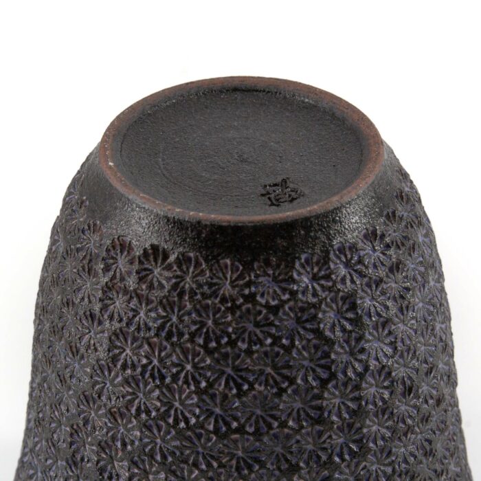 685810 nanban mishimazume keramiktasse tokinoyunomi 300 ml schwarz lila 007