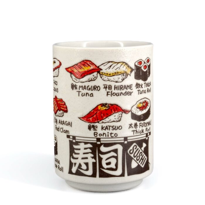 746376 asami keramiktasse tokinoyunomi 250 ml weiss schwarz rot gelb 001