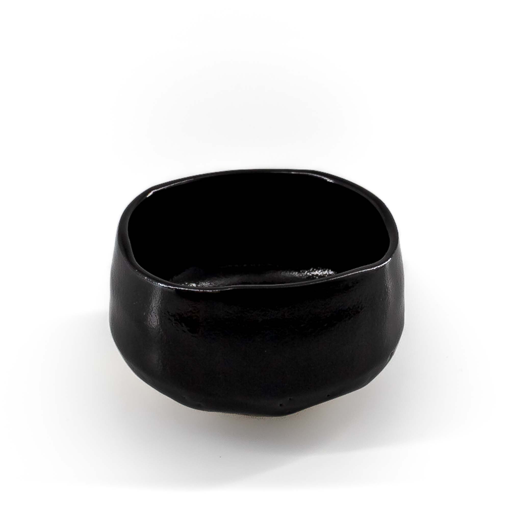 MORIKO Chawan Matcha-Schale 490 ml Schwarz Rosa – Bild 3