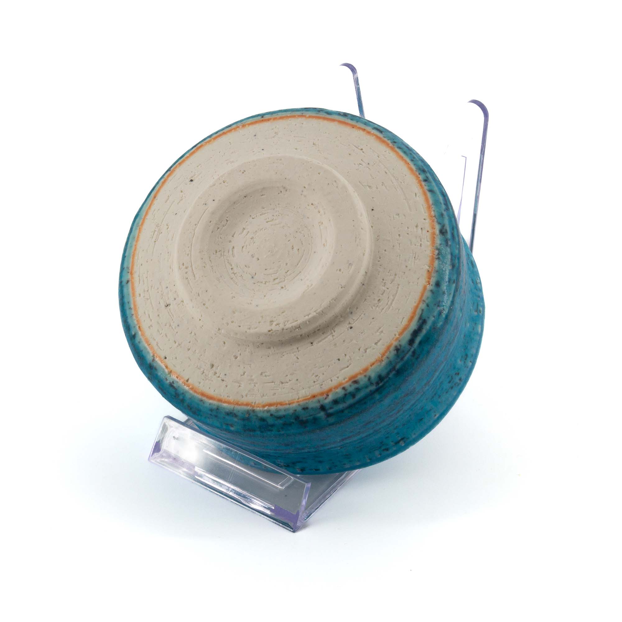 TORUKO Chawan Matcha-Schale 420 ml Blau Weiß – Bild 6