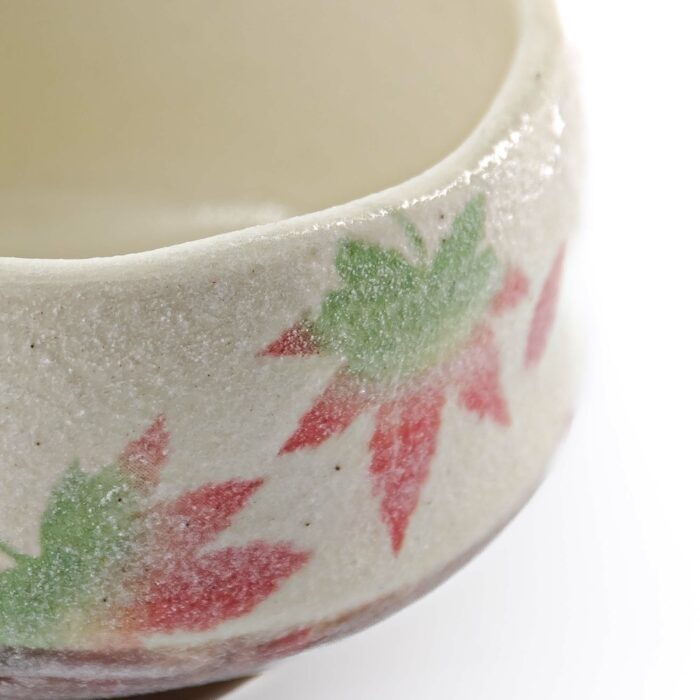 387154 sahuri matcha schale chawan 220 ml rosa gruen rot 005