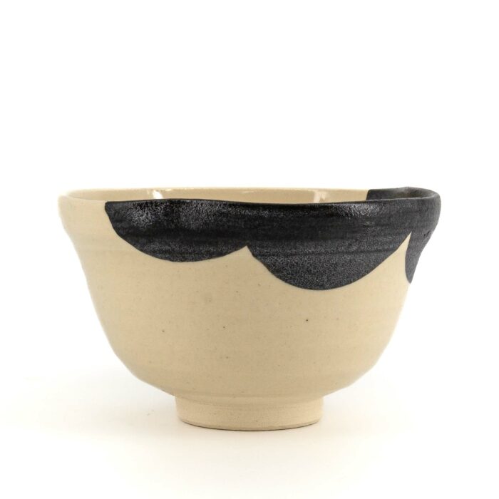 429176 hyakufuku matcha schale chawan 480 ml beige braun schwarz 003