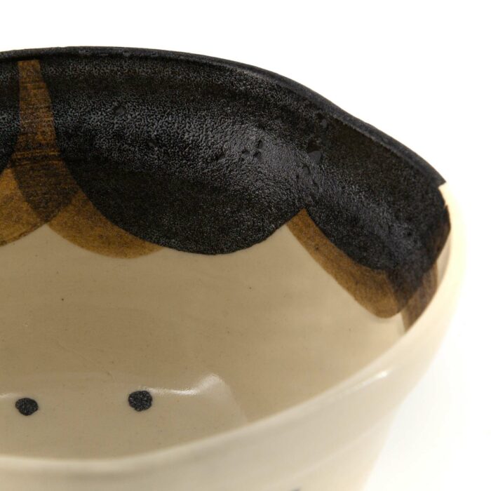 429176 hyakufuku matcha schale chawan 480 ml beige braun schwarz 008