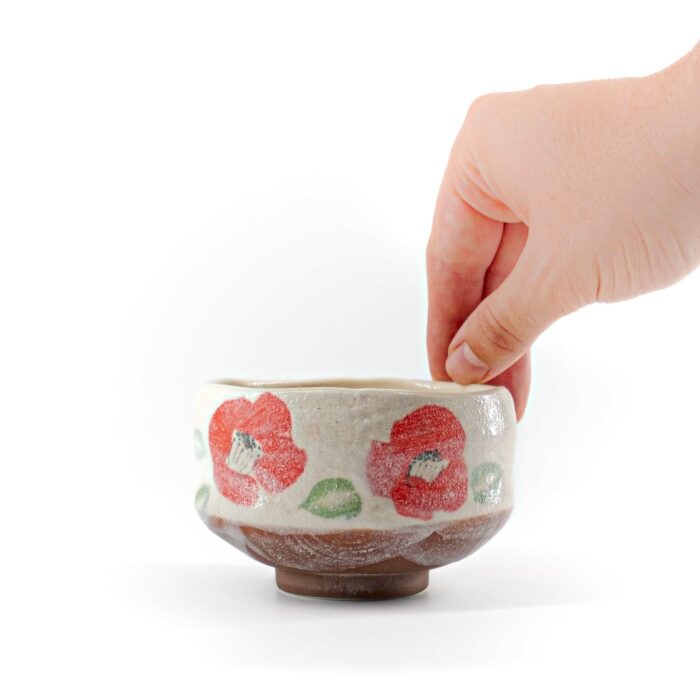 599164 yuriko matcha schale chawan 220 ml rosa rot 002