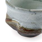 AOSHINO-UNOFU Chawan Matcha-Schale 470 ml Weiß Braun – Bild 5