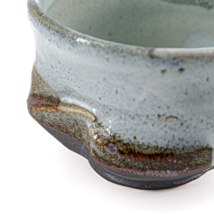 AOSHINO-UNOFU Chawan Matcha-Schale 470 ml Weiß Braun – Bild 5