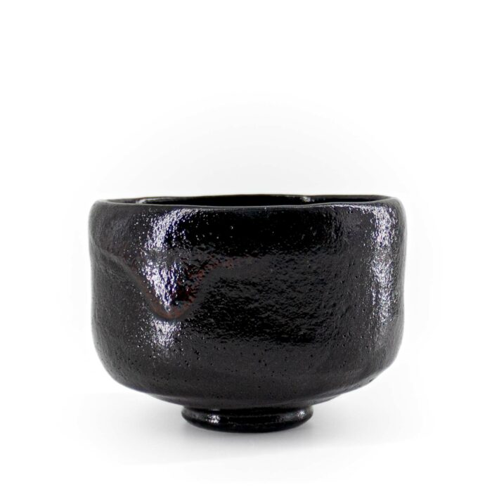977070 oneechan matcha schale chawan schwarz rot 001