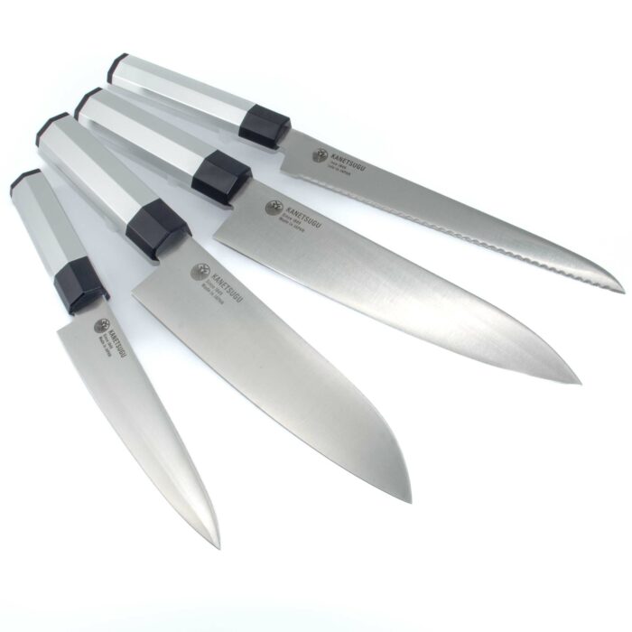 225888 kanetsugu zuiun kiwami hocho komplett set kochmesser silber 001