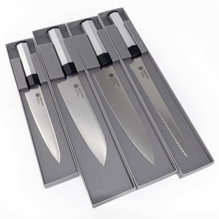 225888 kanetsugu zuiun kiwami hocho komplett set kochmesser silber 009