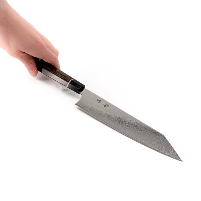 231096 kanetsugu zuiun kiwami santoku hocho kochmesser silber braun schwarz 002