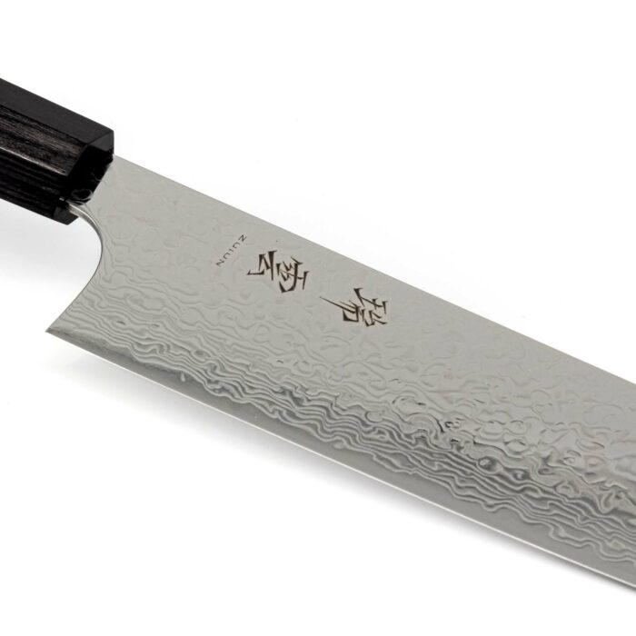 231096 kanetsugu zuiun kiwami santoku hocho kochmesser silber braun schwarz 005