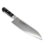 Sekiryu Santoku Hocho Kochmesser Silber Schwarz