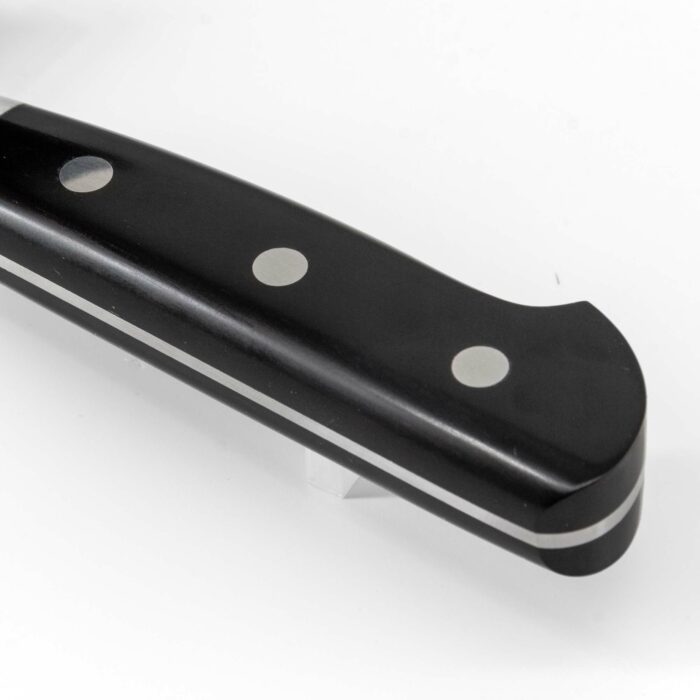 Sekiryu Santoku Hocho Kochmesser Silber Schwarz – Bild 3