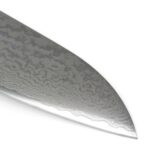 Sekiryu Santoku Hocho Kochmesser Silber Schwarz – Bild 6
