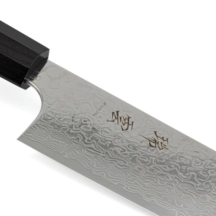 375334 kanetsugu zuiun kiwami chef hocho kochmesser silber braun schwarz 005