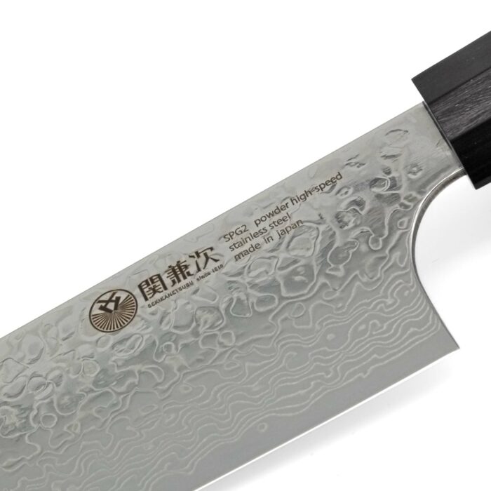 375334 kanetsugu zuiun kiwami chef hocho kochmesser silber braun schwarz 007