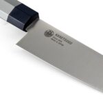Kanetsugu Zuiun Kiwami Santoku Hocho Kochmesser Silber – Bild 5